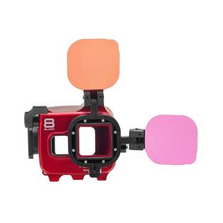 Isotta Filtro Rojo y Magenta para Carcasa Gopro Hero9 / Hero8