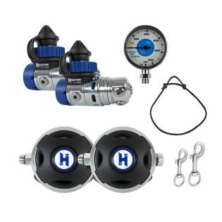 Scubapro H-75P Doubles Regulator Package