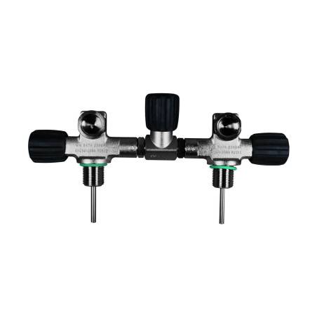 OMS Twin Set Valve 5 / 7 liters 230bar