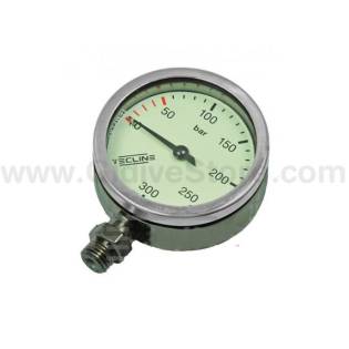 Tecline Pressure gauge 63mm 300bar