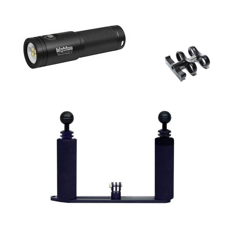 BigBlue Lighting Set GoPro 2600 lumen