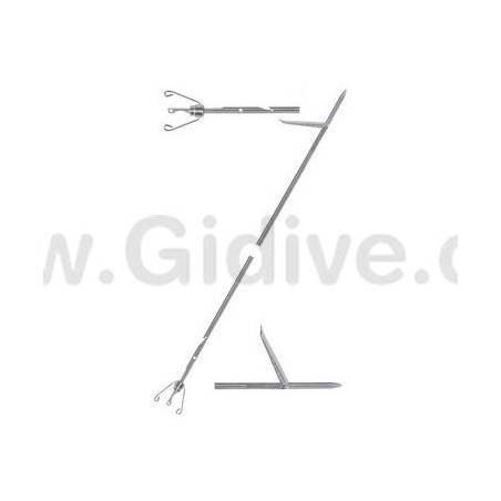 Beuchat Flecha Tahitiana 6mm Inox con Corredera