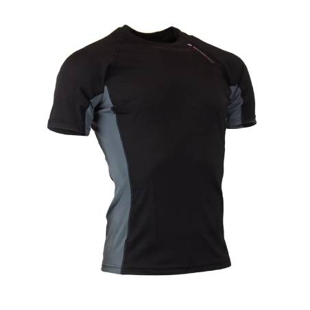 Sharkskin Rapid Dry Short Sleeve Black