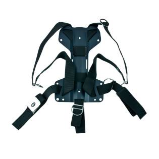Tecline DIR Harness with Aluminium Travel Backplate