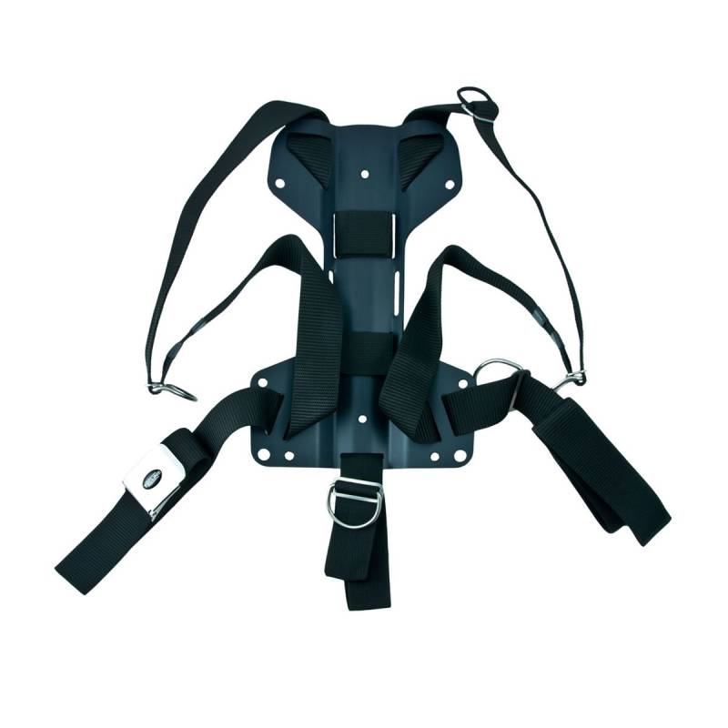 Tecline DIR Harness with Aluminium Travel Backplate