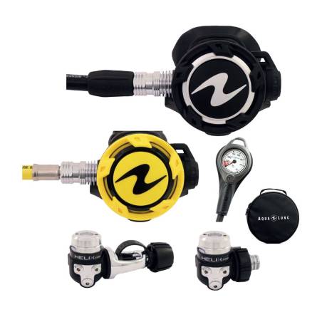 Aqualung Pack Regulador Helix Pro con Manómetro