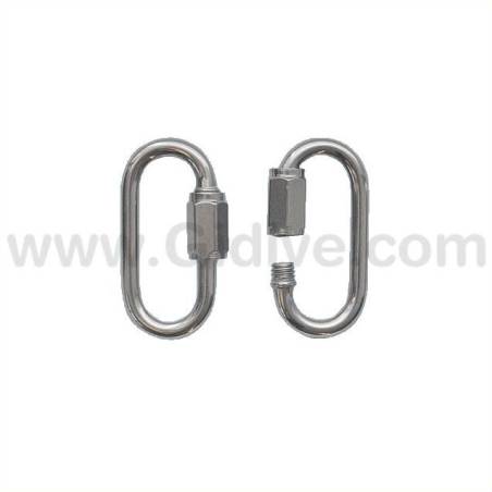 DTD Mosquetón Quick Link 36mm inox