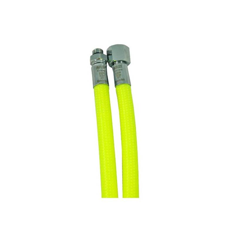 Miflex Xtreme Regulator LP Hose 3/8" Yellow Scuba Diving Buy and Sales