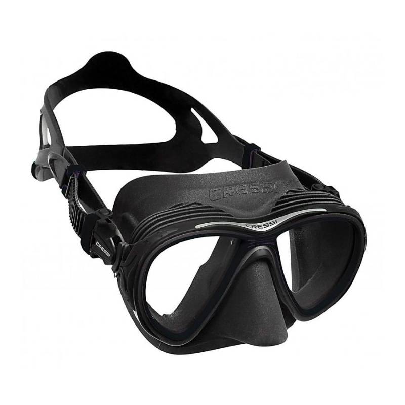 Cressi Máscara Quantum Negro / Amarillo