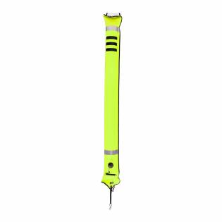 Tecline Closed Buoy with SS Snap 180cm Yellow