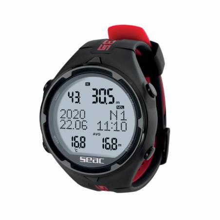 Seac Action HR Negro / Rojo