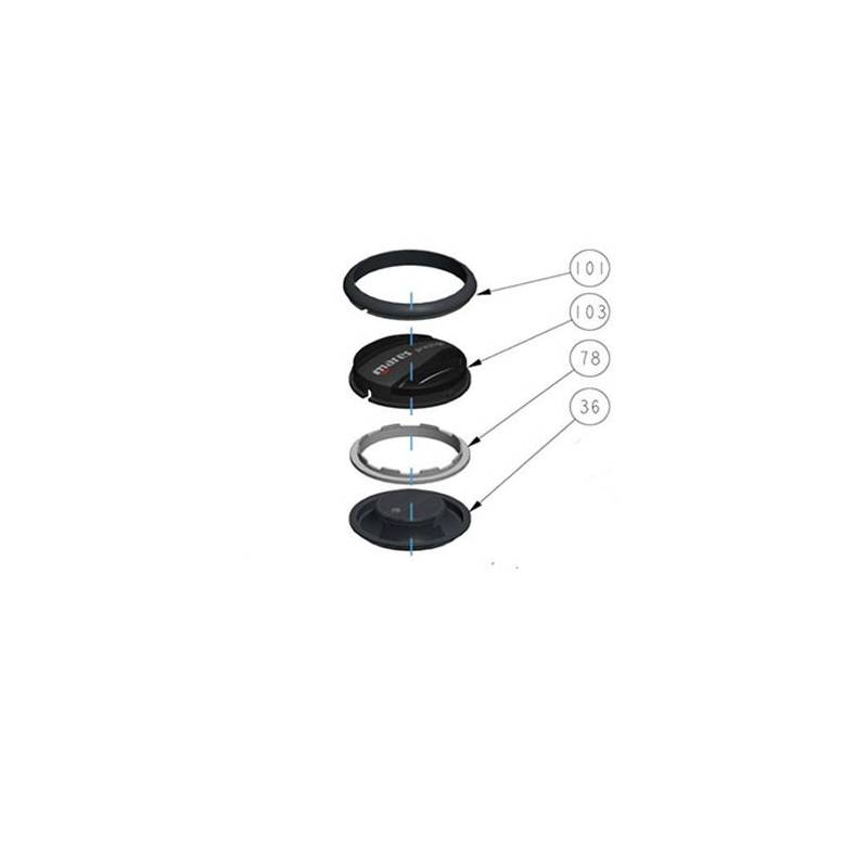 Mares Conjunto Tapa Prestige