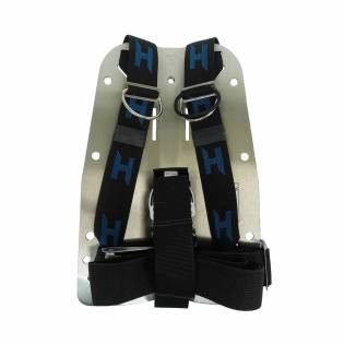 Halcyon Aluminium Backplate with Harness