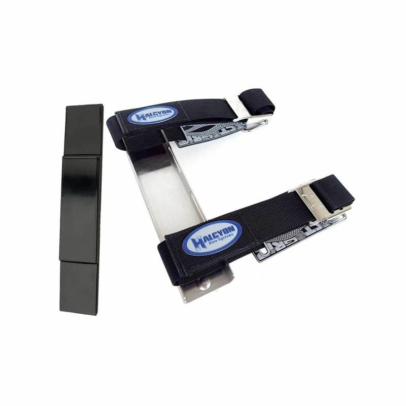 Halcyon Weighted Single Tank Adapter with Tank Straps