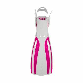 Oceanic Viper Fins White / Pink