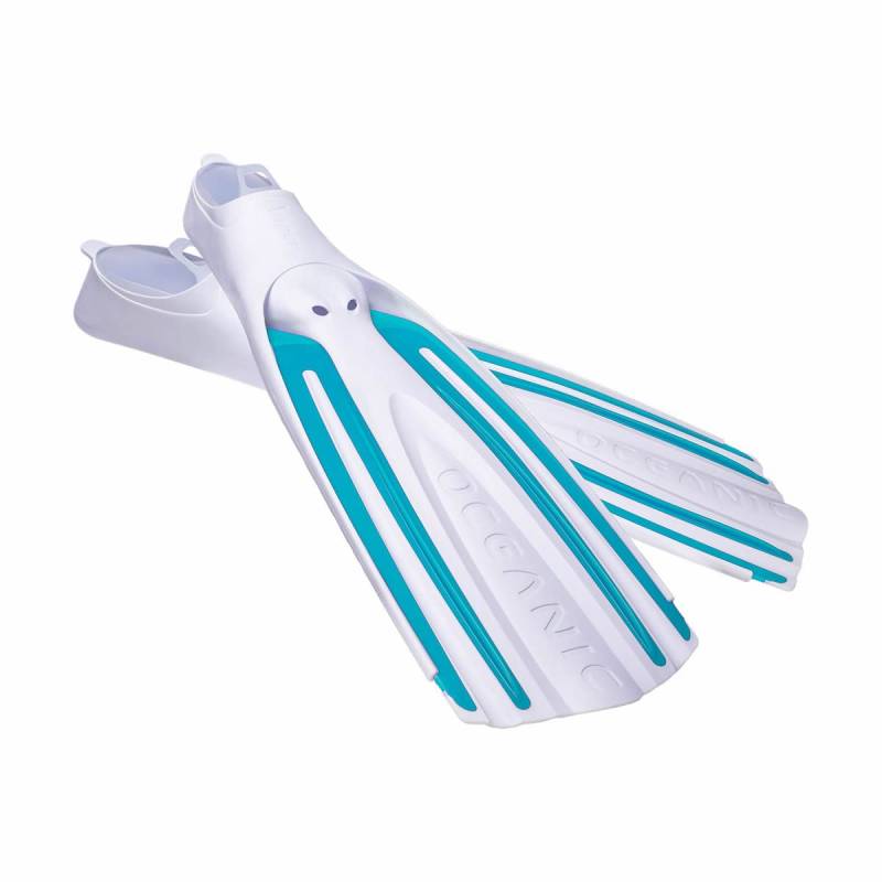 Oceanic Aletas Viper 2 Calzantes Blanco / Aqua