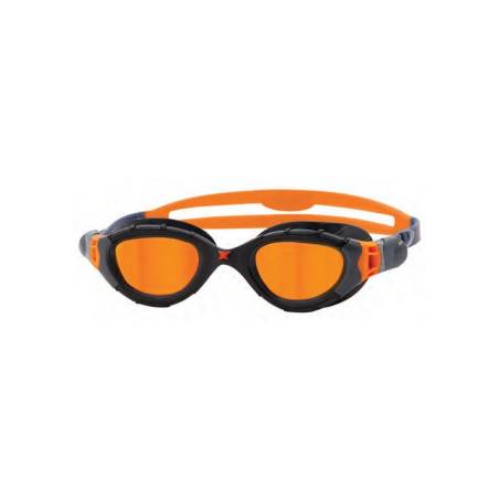 Zoggs Gafas Predator Flex Mirror Naranja