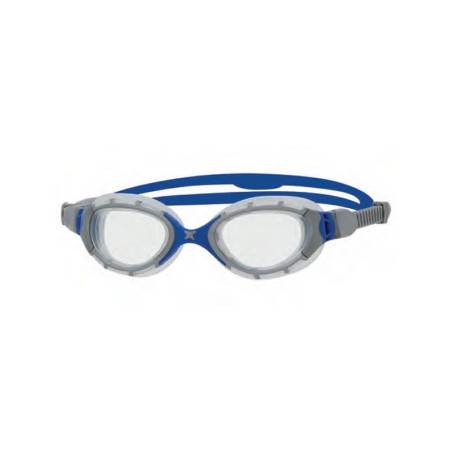 Zoggs Gafas Predator Flex Gris / Azul