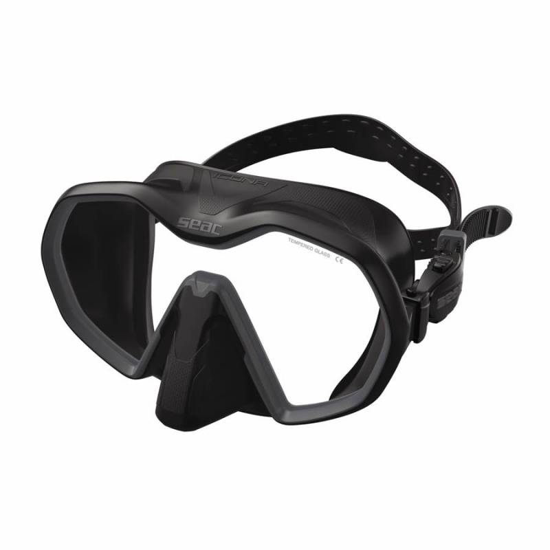 Seac Icona Mask Grey Black