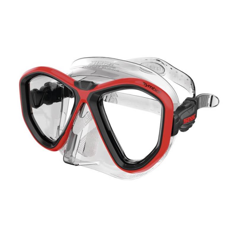 Seac Symbol Mask Clear / Red