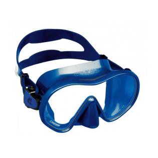 Cressi Máscara F-Dual Azul Metal