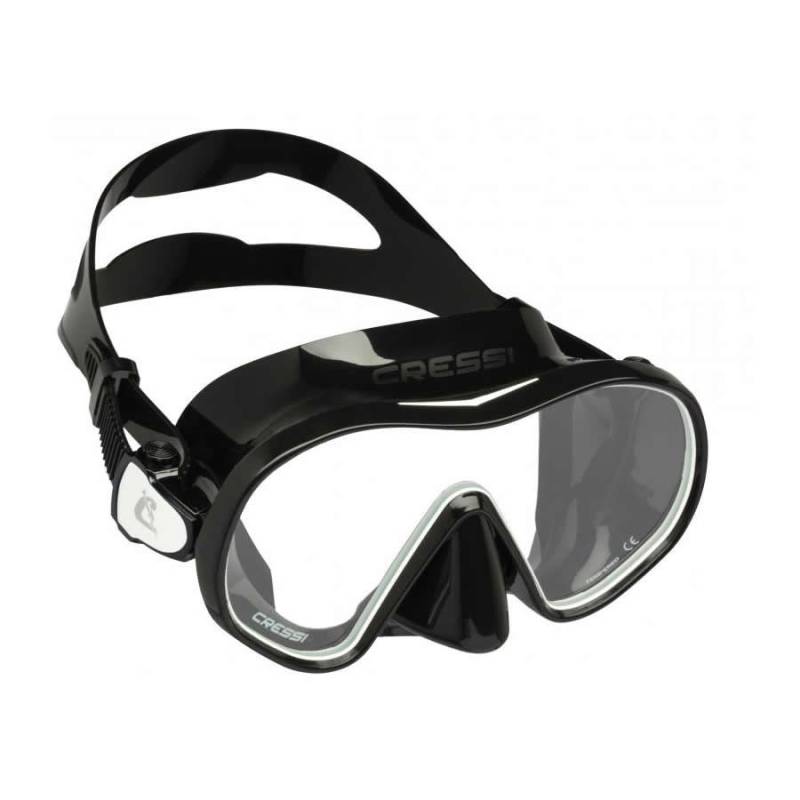 Cressi Máscara F-Dual Negro