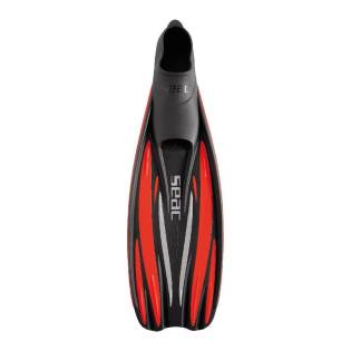 Seac F-100 Pro Fins Red