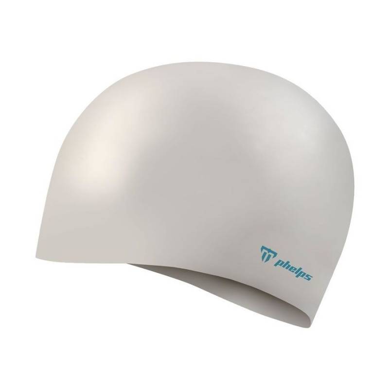 Michael Phelps Cap Silicone White