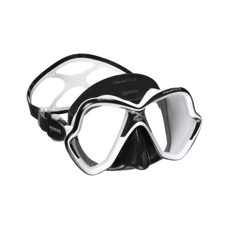 Mares Máscara X-Vision Ultra Liquid Skin Negro / Blanco