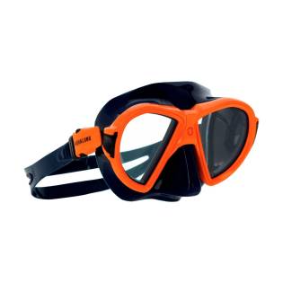 Aqualung Máscara Duetto Negro / Naranja