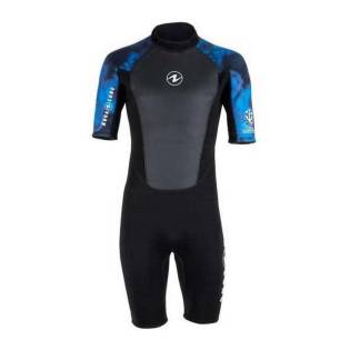 Aqualung Hydroflex Shorty 3mm Azul Hombre