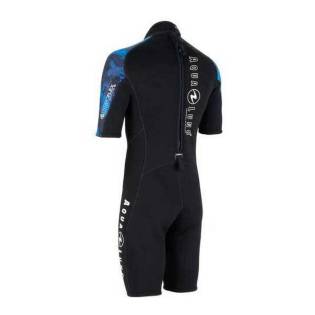Aqualung Hydroflex Shorty 3mm Azul Hombre