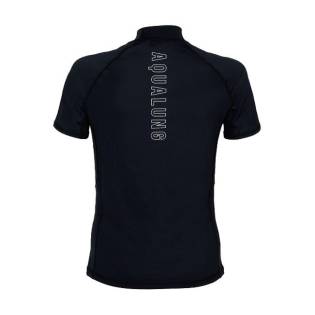 Aqualung Rash Guard Short Sleeve Black Woman