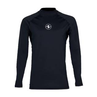Aqualung Rash Guard Camiseta Manga Larga Hombre Negro