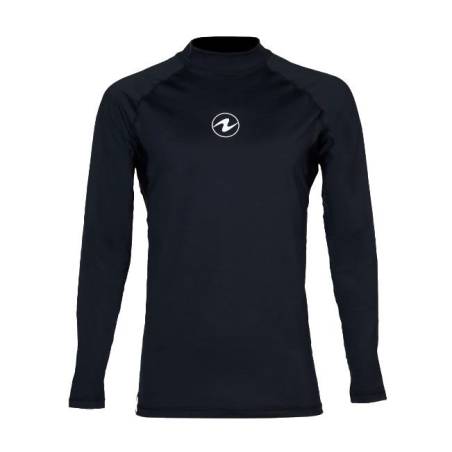 Aqualung Rash Guard Long Sleeve Man Black