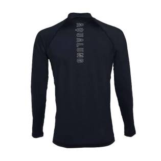 Aqualung Rash Guard Camiseta Manga Larga Hombre Negro
