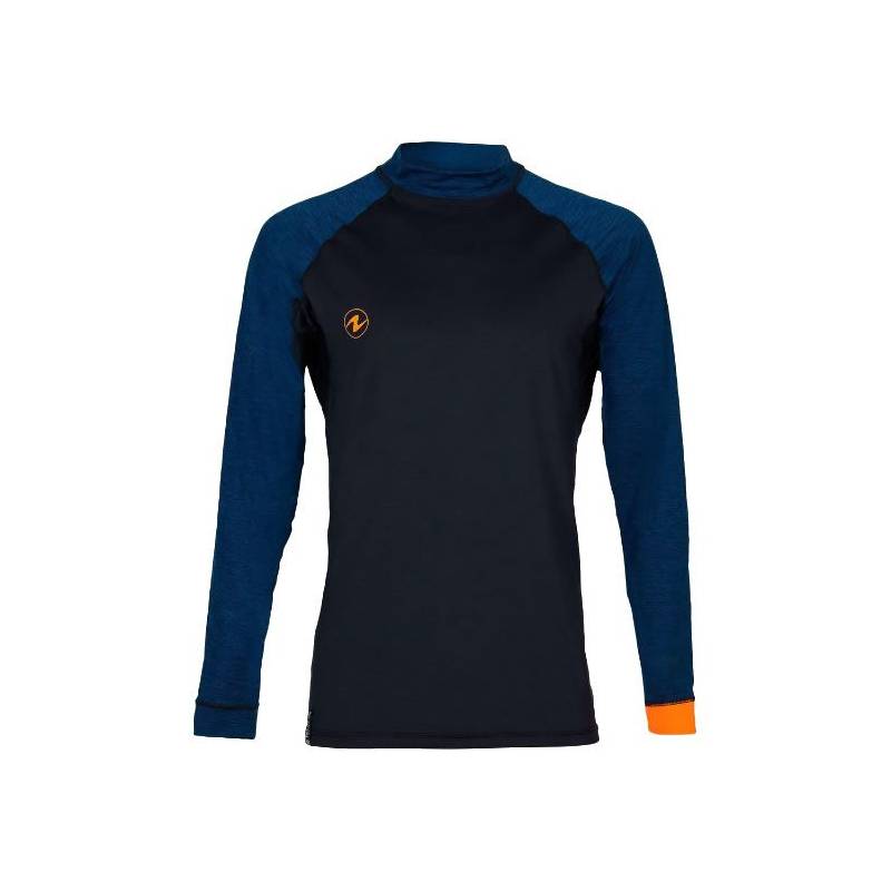 Aqualung Rash Guard Long Sleeve Man Blue