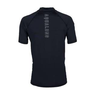 Aqualung Rash Guard Short Sleeve Man Black