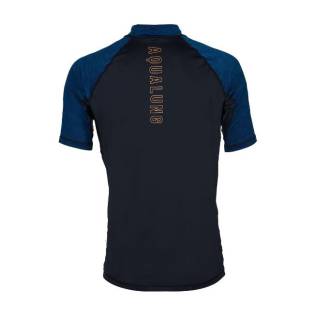 Aqualung Rash Guard Camiseta Manga Corta Hombre Azul