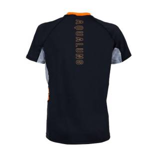 Aqualung Rash Guard Loose Fit Short Sleeve Woman Black / Grey