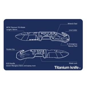 Aqualung Folding Blunt Knife