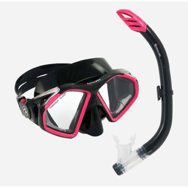 Aqualung Combo Hawkeye Negro / Rosa