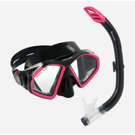 Aqualung Combo Hawkeye Negro / Rosa