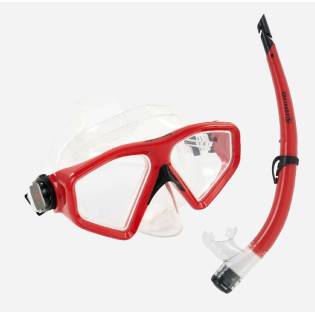 Aqualung Combo Saturn Transparent / Red