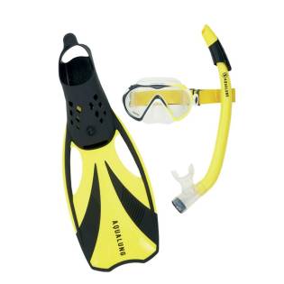 Aqualung Set Compass Amarillo / Negro