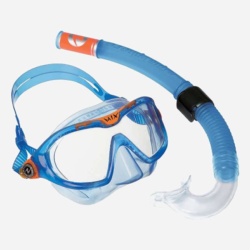 Aqualung Combo Mix Junior Azul / Naranja