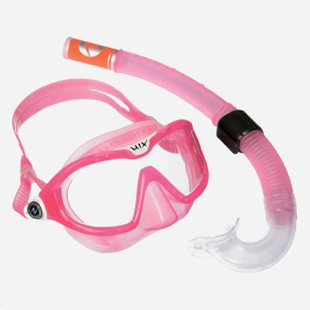 Aqualung Combo Mix Junior Rosa / Blanco