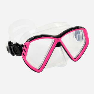 Aqualung Cub Kids Mask Transparent / Pink