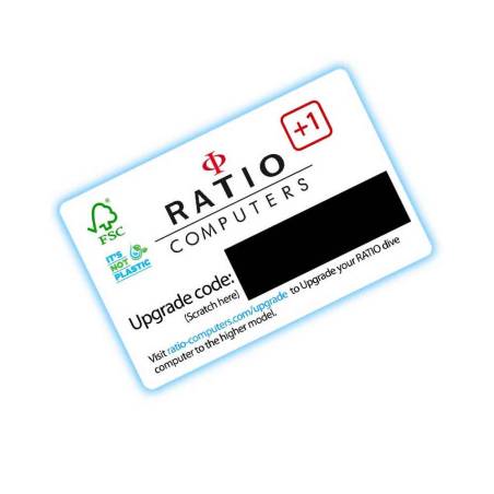 Ratio Upgrade Code for iX3M / iDive