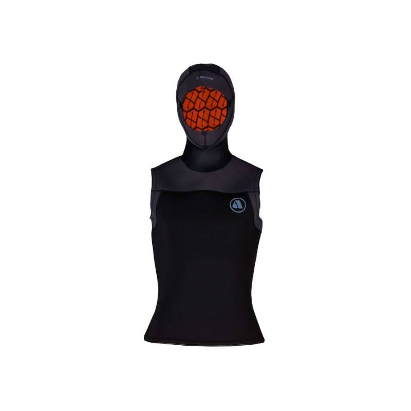 Apeks Chaleco Thermiq con Capucha Hombre